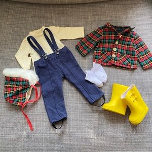 American Girl Doll Maryellen's Sledding Outfit